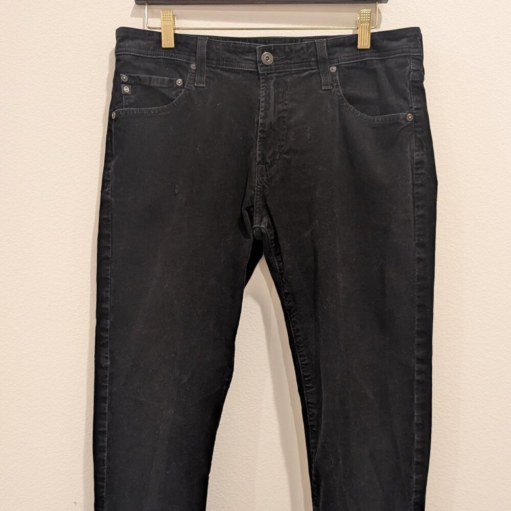 AG Jeans "The Tellis" Modern Slim Corduroy - Sulfur Black, 34"x30"